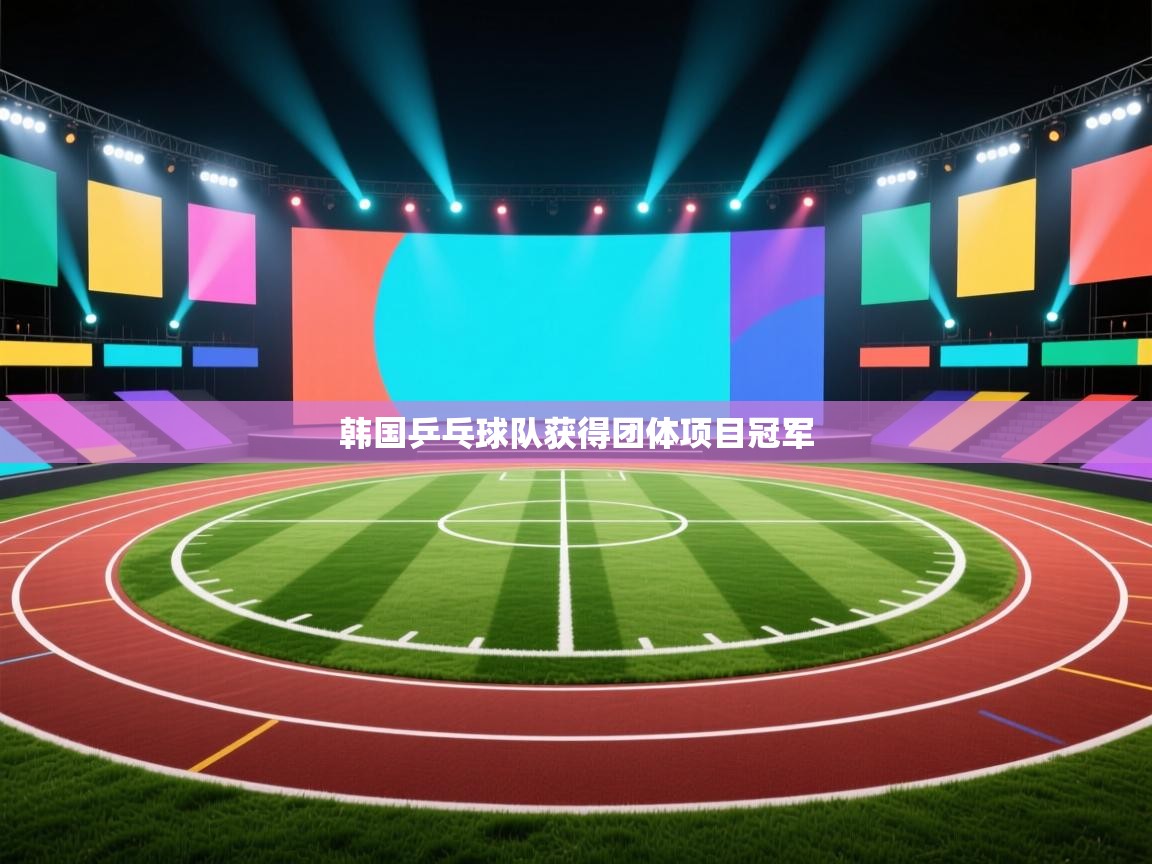 ld乐动体育app官网-韩国乒乓球队获得团体项目冠军 第2张