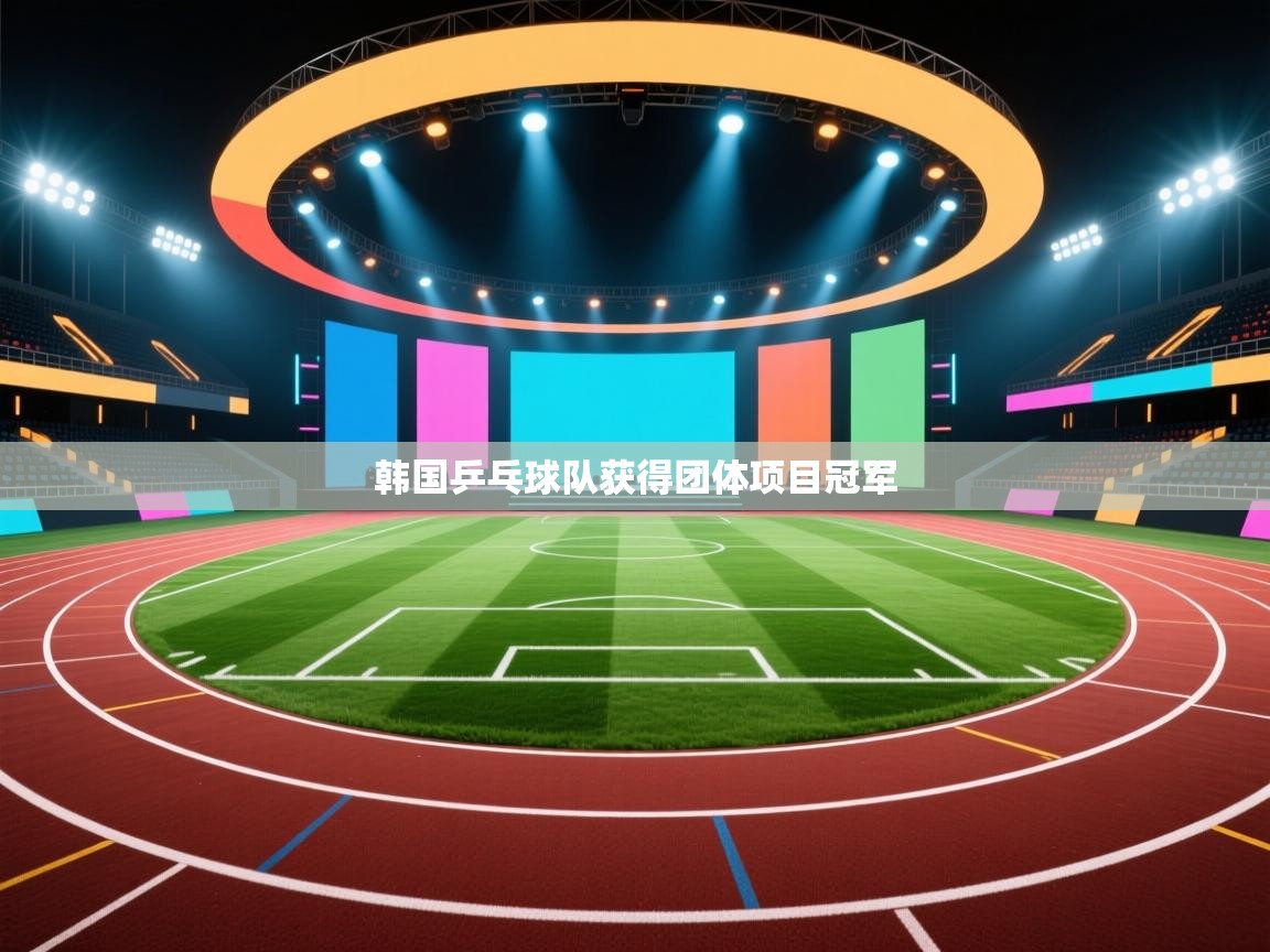 ld乐动体育app官网-韩国乒乓球队获得团体项目冠军 第4张