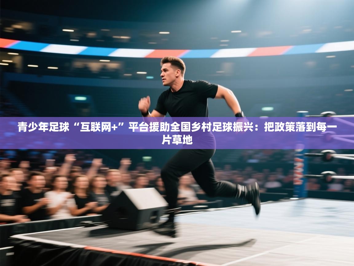 ld乐动体育app官网-青少年足球“互联网+”平台援助全国乡村足球振兴：把政策落到每一片草地  第4张