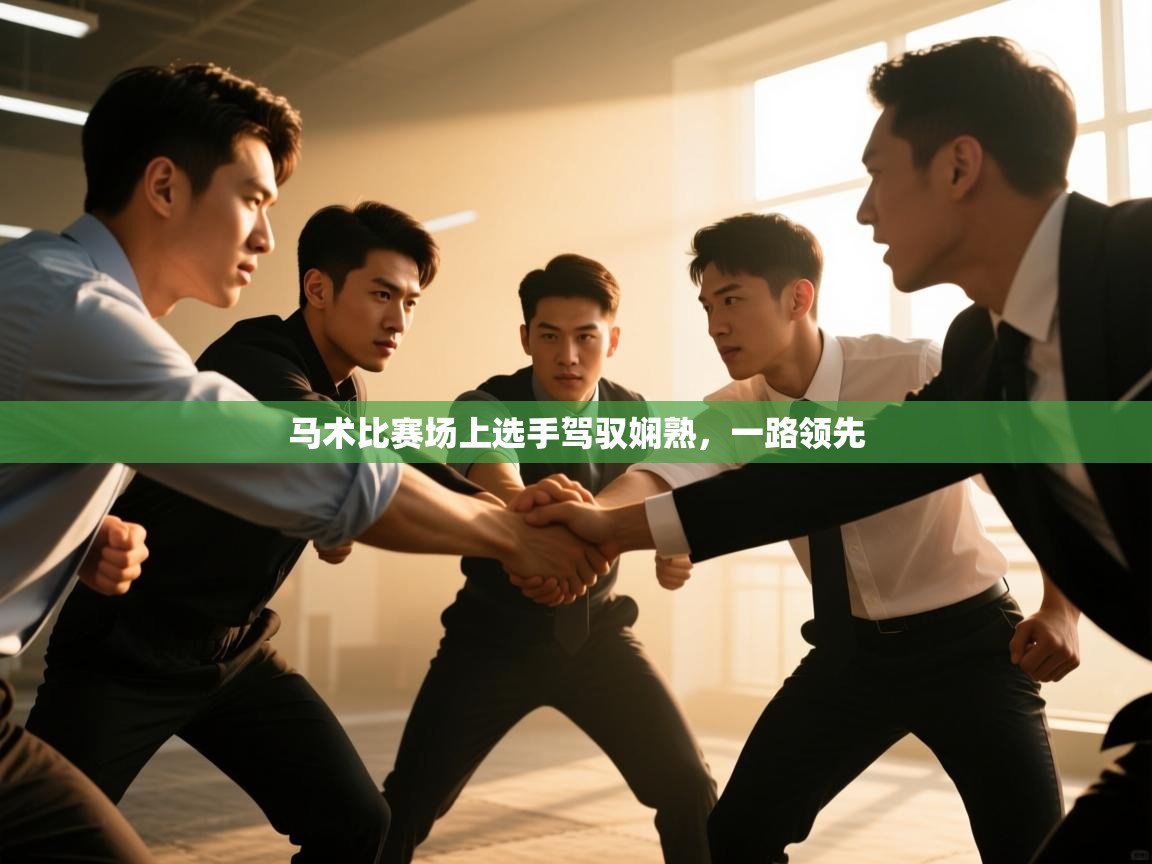 乐动体育资讯e-马术比赛场上选手驾驭娴熟，一路领先  第3张