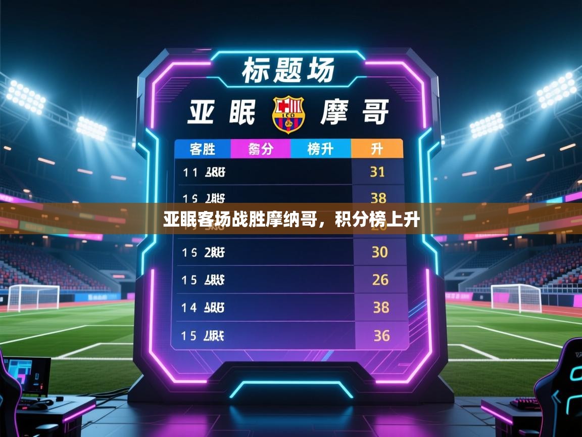 乐动体育app下载优惠-亚眠客场战胜摩纳哥,积分榜上升 第1张